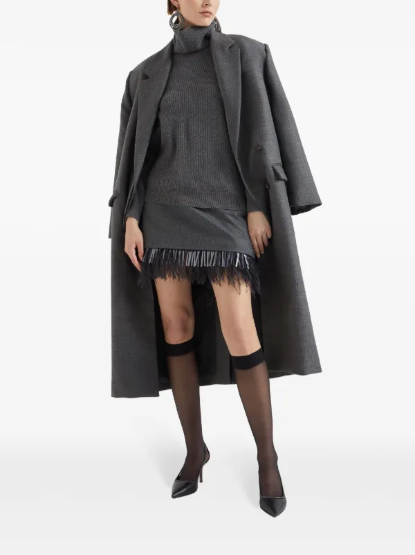 Brunello Cucinelli タイトフィット11連ストーン ハイネック