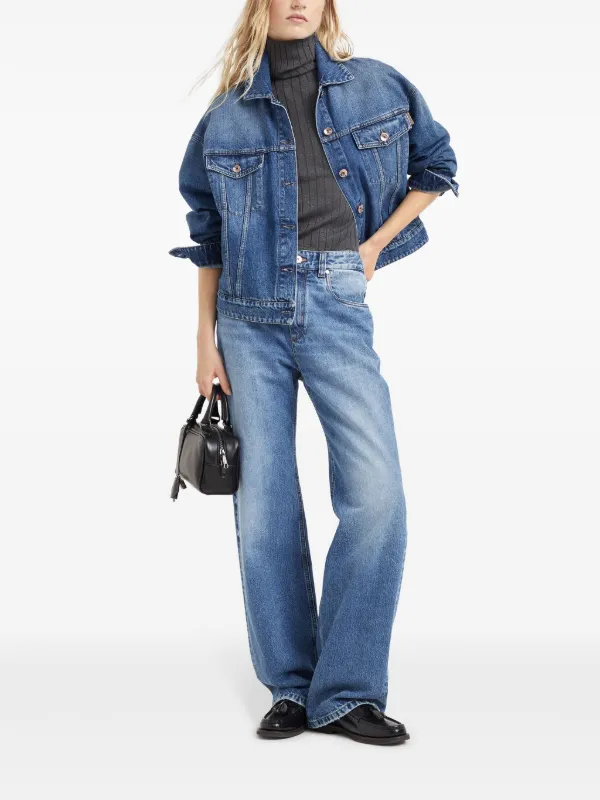 Brunello Cucinelli roll-neck Top Grey FARFETCH JO