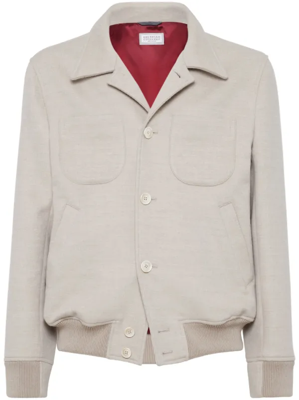 【送料&関税込】Brunello Cucinelli Wool Jacket Brunello Cucinelli Wool field jacket | LODENFREY