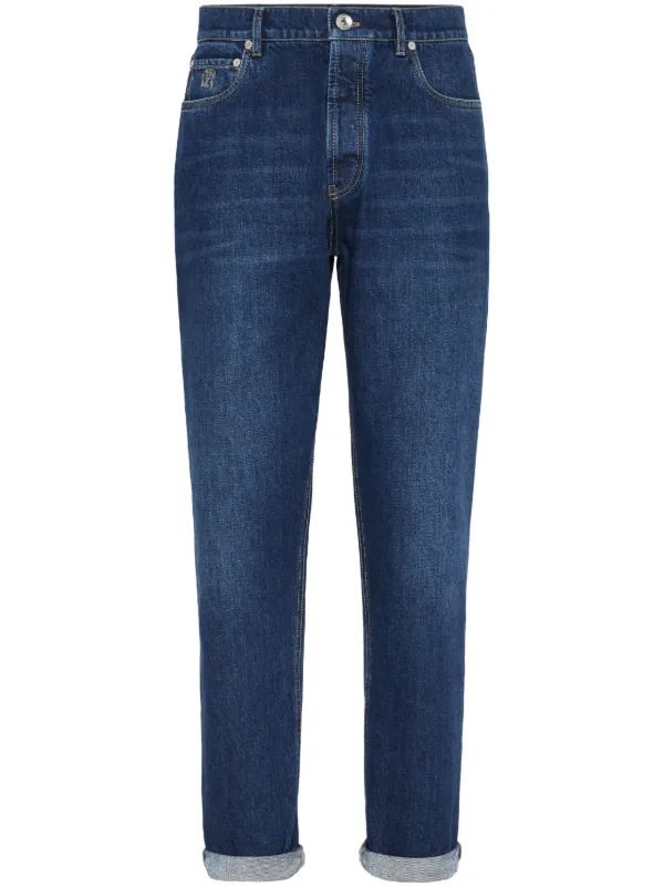 Brunello Cucinelli テーパードジーンズ - Farfetch