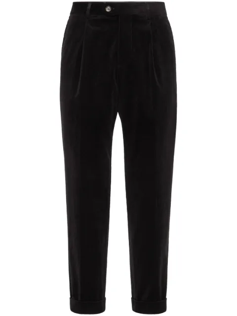 Brunello Cucinelli corduroy tapered trousers