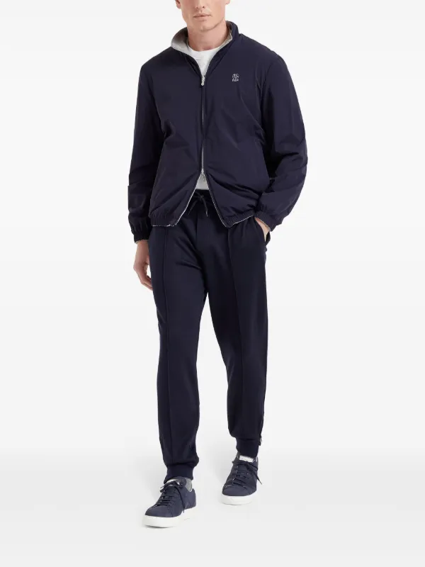 BRUNELLO CUCINELLI ブルネロクチネリ センタープレス パンツ Brunello Cucinelli センタープレス パンツ | ブルー | FARFETCH JP