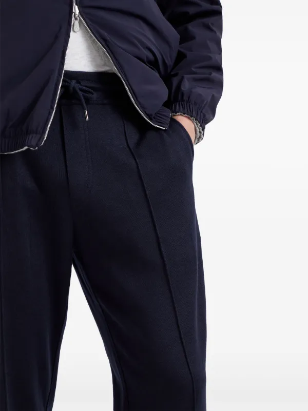 BRUNELLO CUCINELLI ブルネロクチネリ センタープレス パンツ Brunello Cucinelli センタープレス パンツ | ブルー | FARFETCH JP