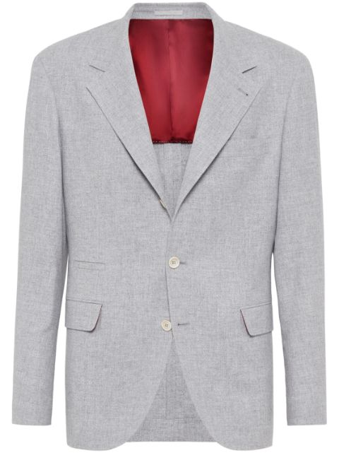 Brunello Cucinelli single-breasted blazer Men