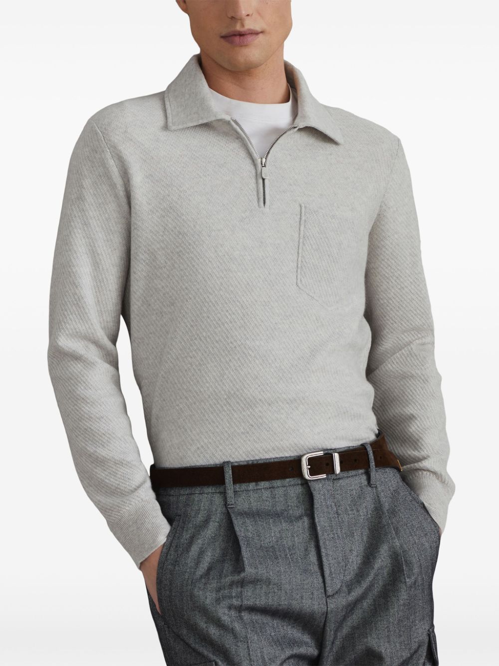 Brunello Cucinelli cashmere polo shirt Men