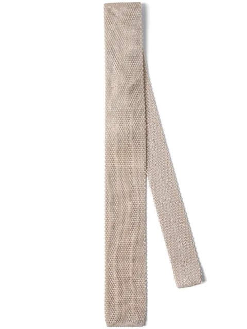 Brunello Cucinelli corbata de seda tejida