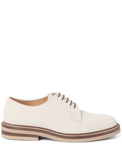 Brunello Cucinelli suede derby Men