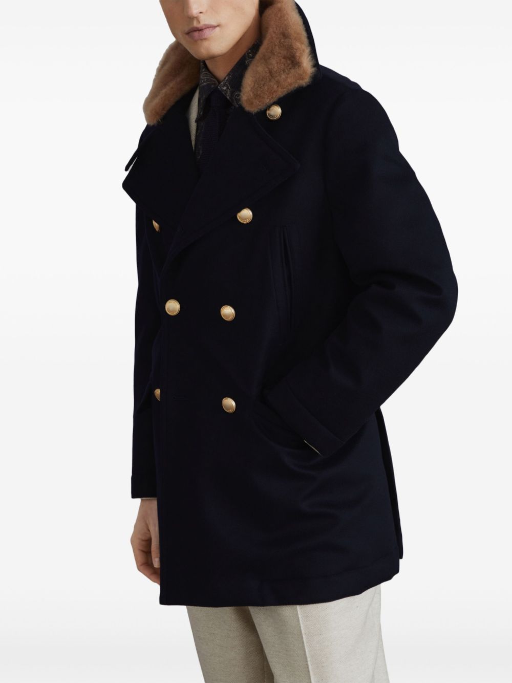 Tagliatore double-breasted cashmere coat Women