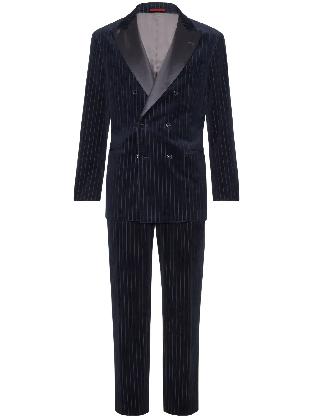 Brunello Cucinelli pinstriped corduroy suit Men