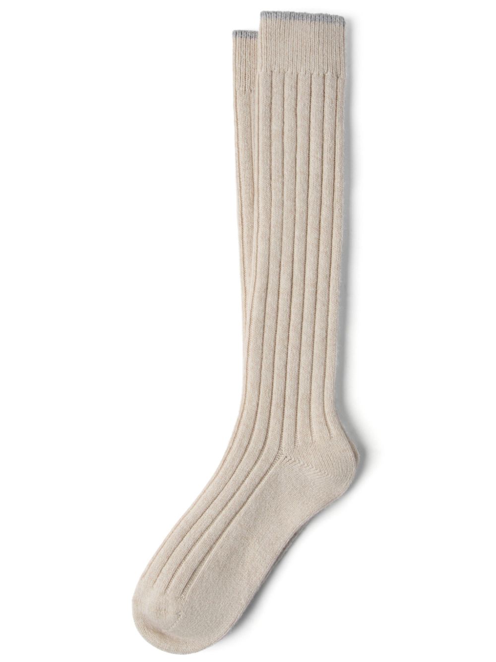 Brunello Cucinelli cashmere socks - Neutrals