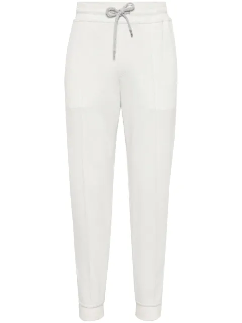 Brunello Cucinelli drawstring-waistband track pants