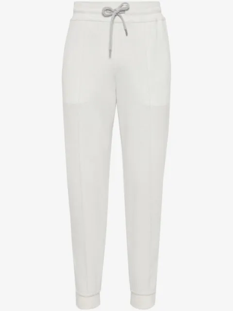 Brunello Cucinelli pants con cordones en la pretina