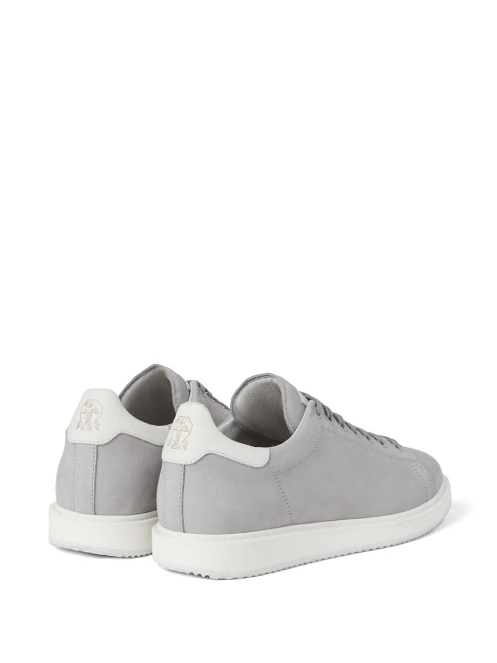 Brunello Cucinelli Leren sneakers Grijs