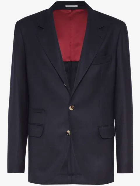 Brunello Cucinelli カシミア シングルジャケット