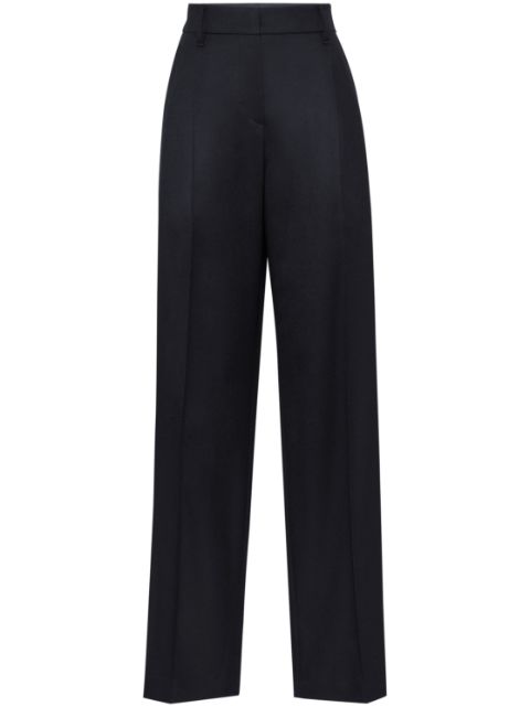 Brunello Cucinelli monili detail wide-leg trousers Women