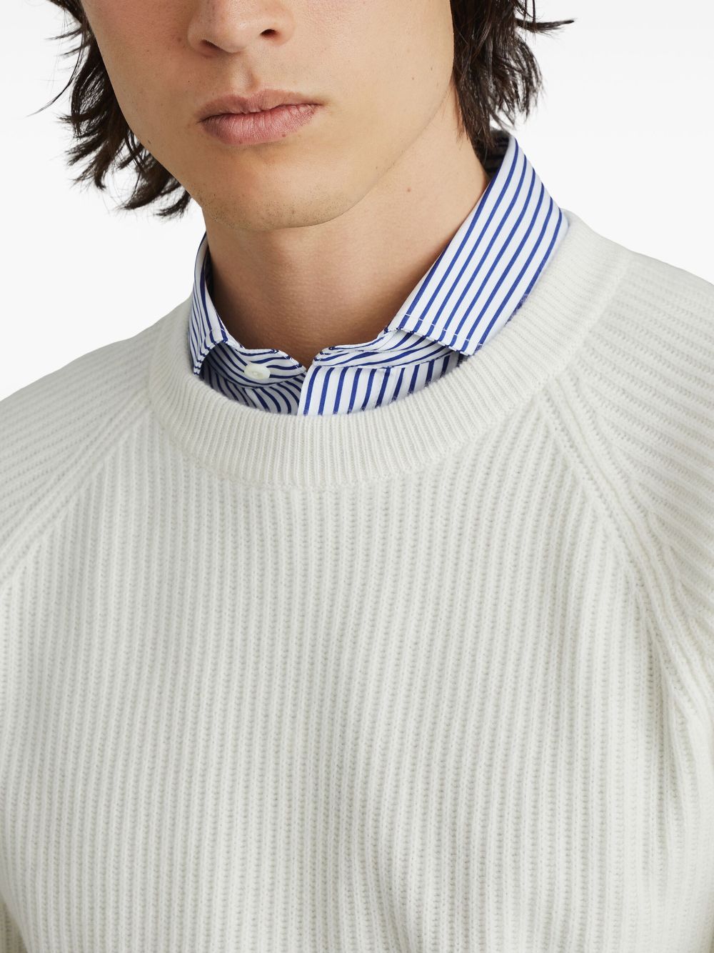 Brunello Cucinelli ribbed crew-neck jumper Men