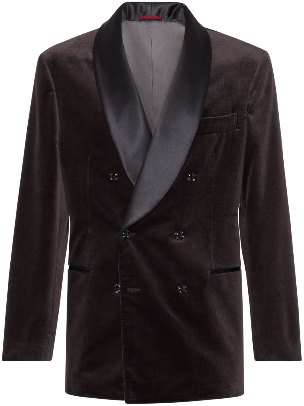 Brunello Cucinelli Shawl-lapel blazer - Brown