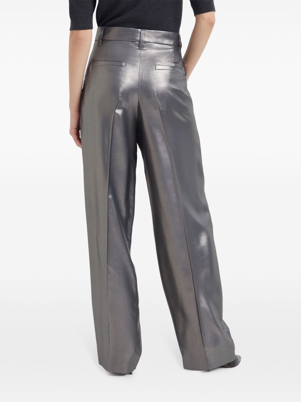 Brunello Cucinelli tailored silk trousers Women