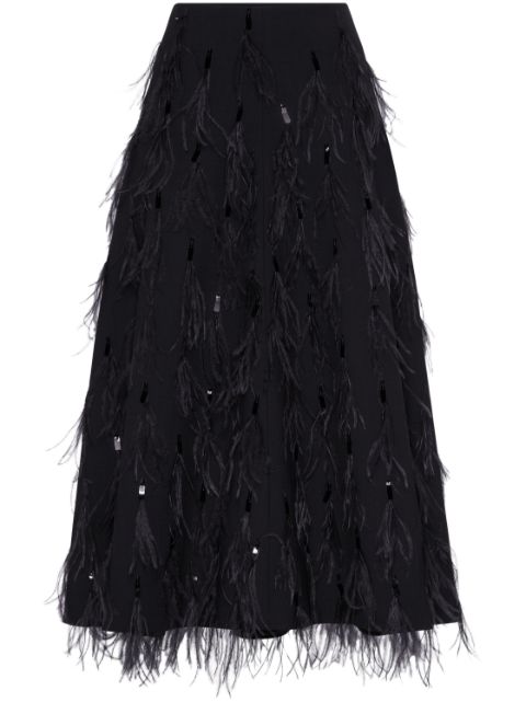 Brunello Cucinelli feathered skirt Women