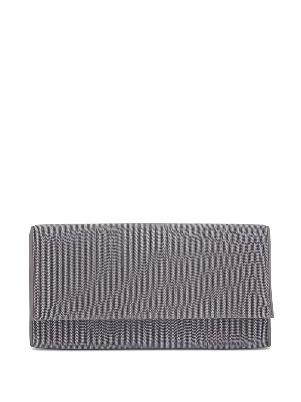 Brunello Cucinelli Precious Clutch - Grau