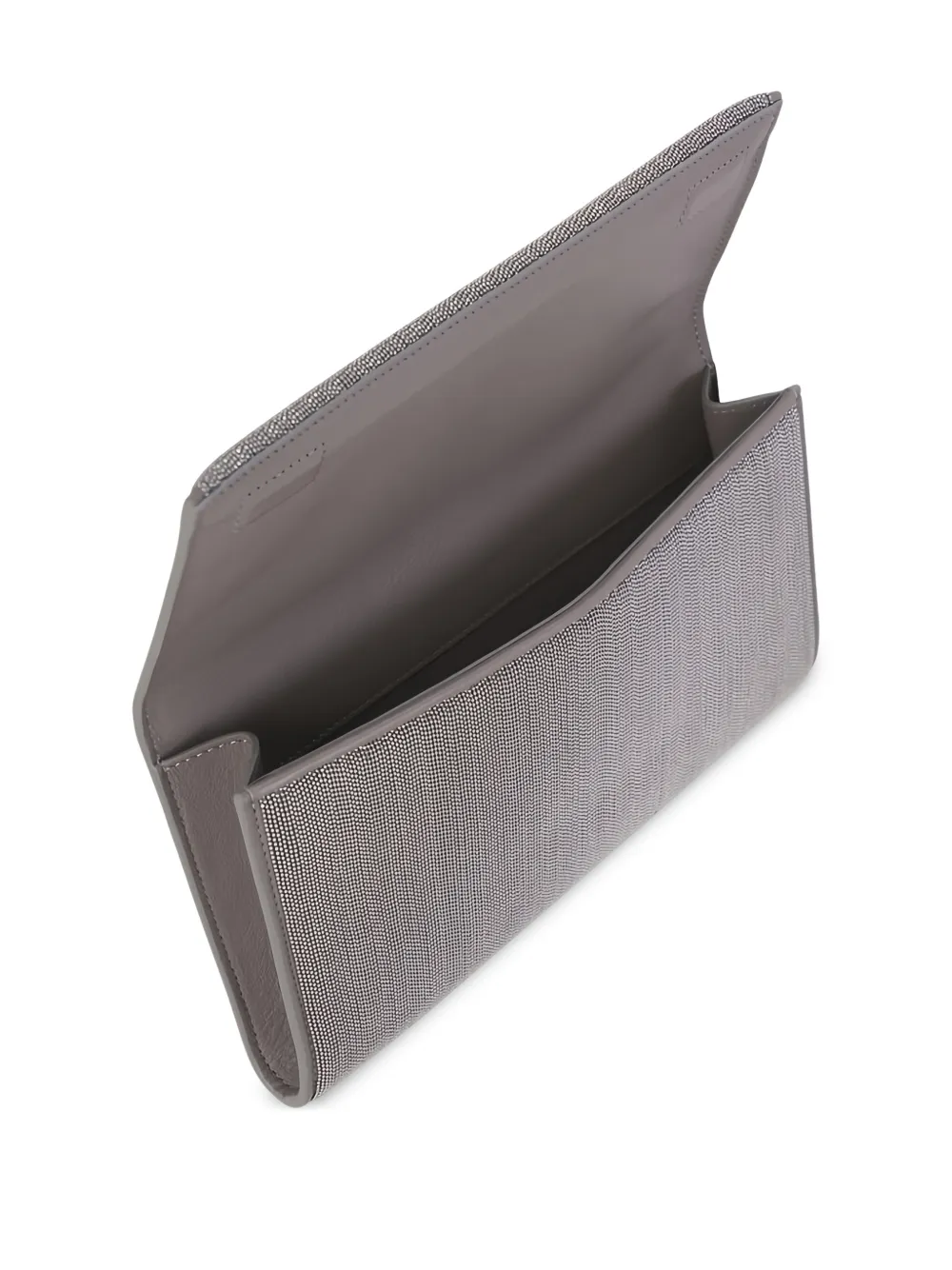  Brunello Cucinelli Precious Clutch Bag - Grey 