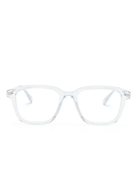 Mykita lentes con armazón cuadrada transparente