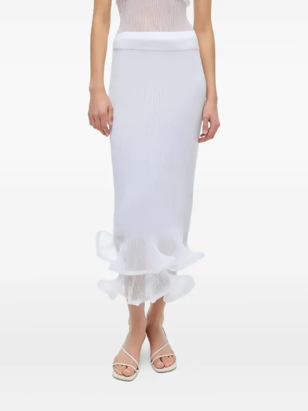 Simkhai Kelso Skirt in White
