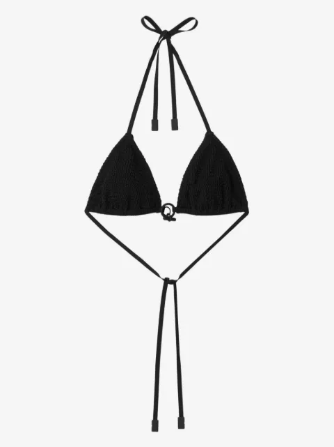 Burberry triangle bikini top 
