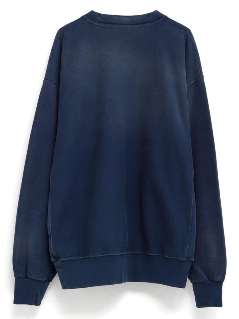 Aries Katoenen sweater met print Blauw