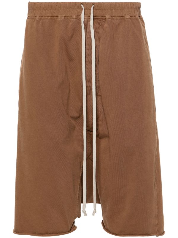 Rick Owens DRKSHDW Pods Drawstring drop-crotch Shorts - Farfetch