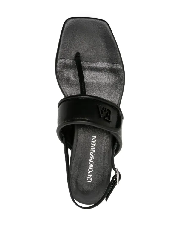 Emporio armani mens flip flops best sale