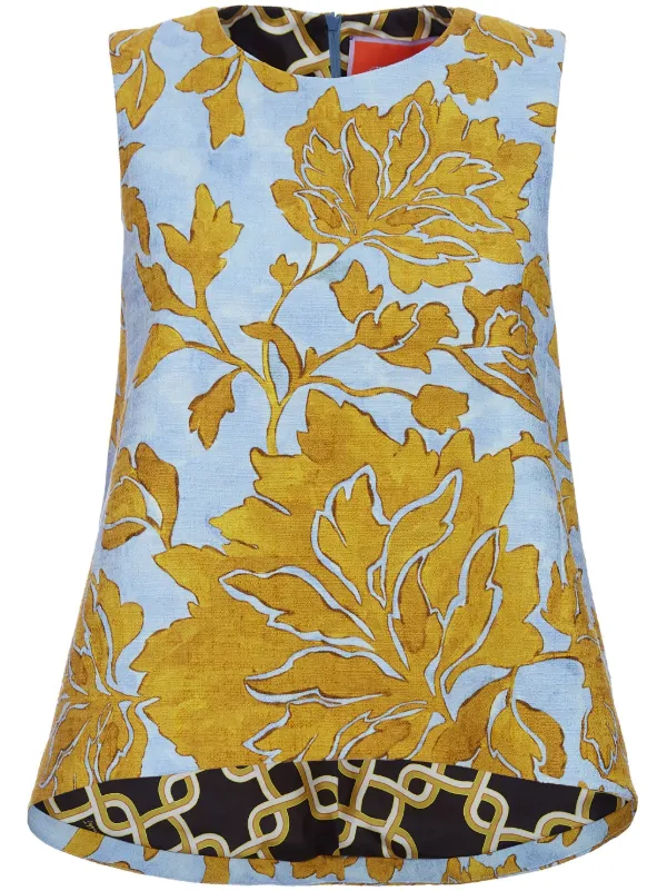 La DoubleJ La Scala Top in Yellow