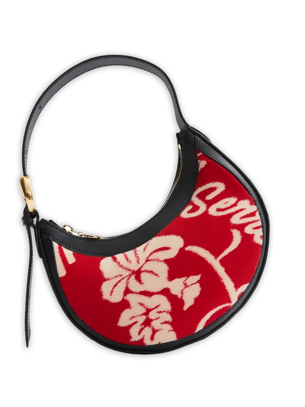 Marine Serre フローラル ショルダーバッグ - レッド Marine Serre フローラル ショルダーバッグ - レッド