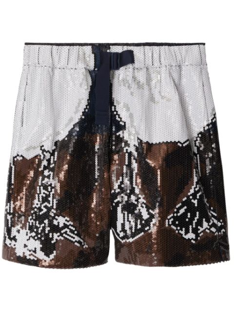 Burberry sequin-embellished shorts Men