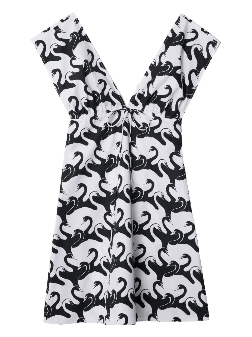 Cheap Burberry swan cotton dress Women