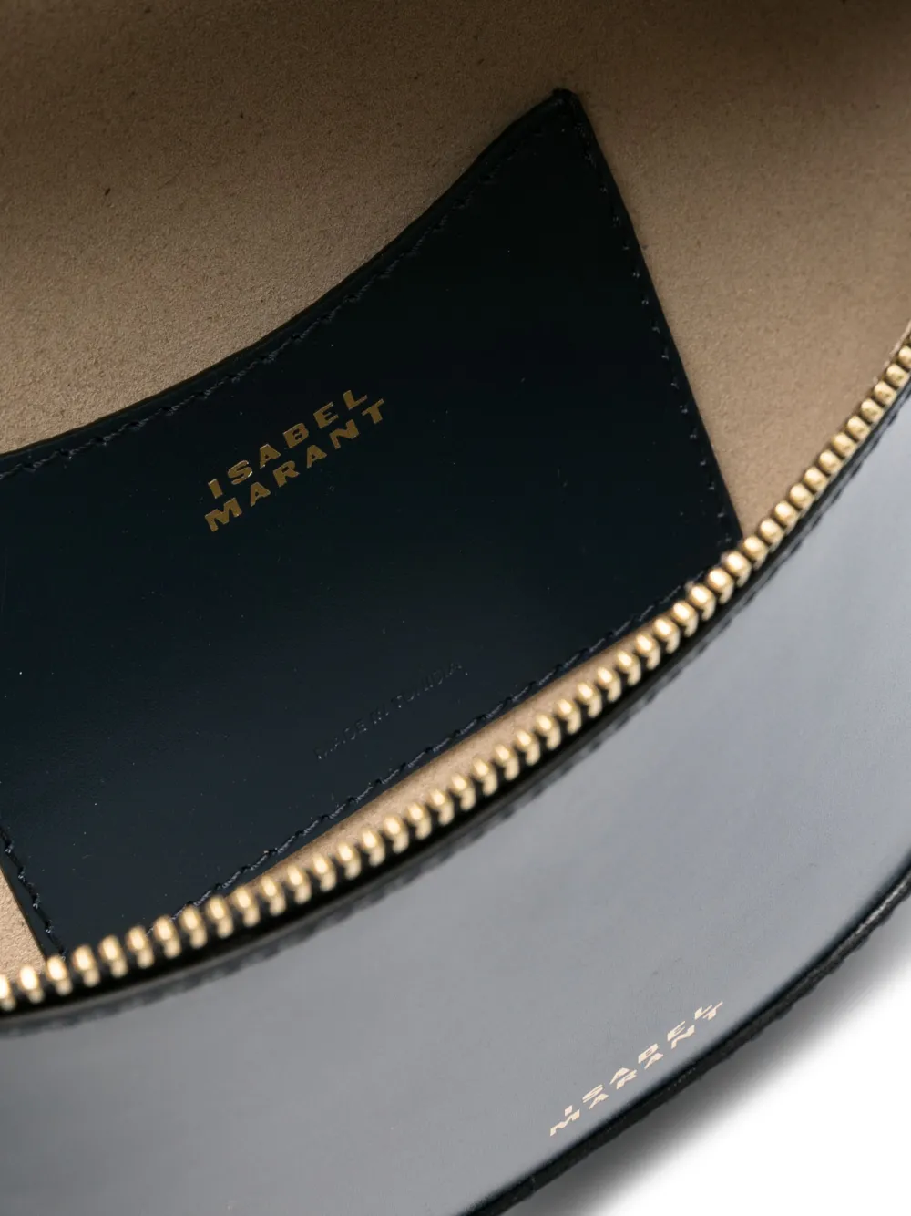 ISABEL MARANT Skano leren heuptas Blauw