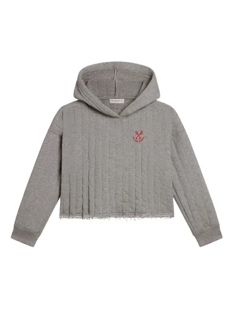 Golden Goose Kids Moletom Journey com capuz