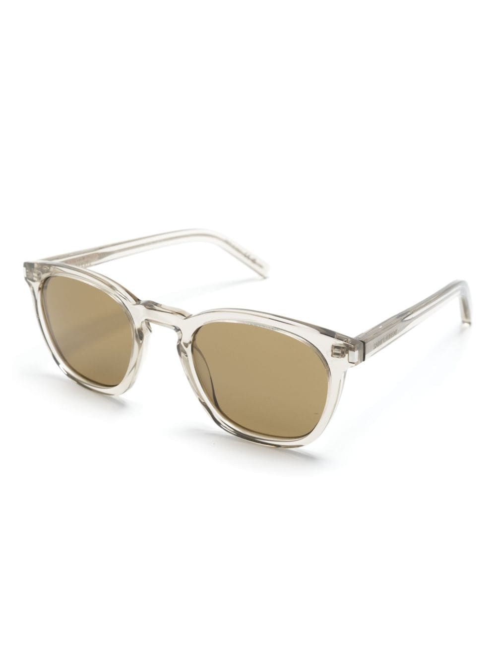 Saint Laurent SL 28 round-frame sunglasses Grijs