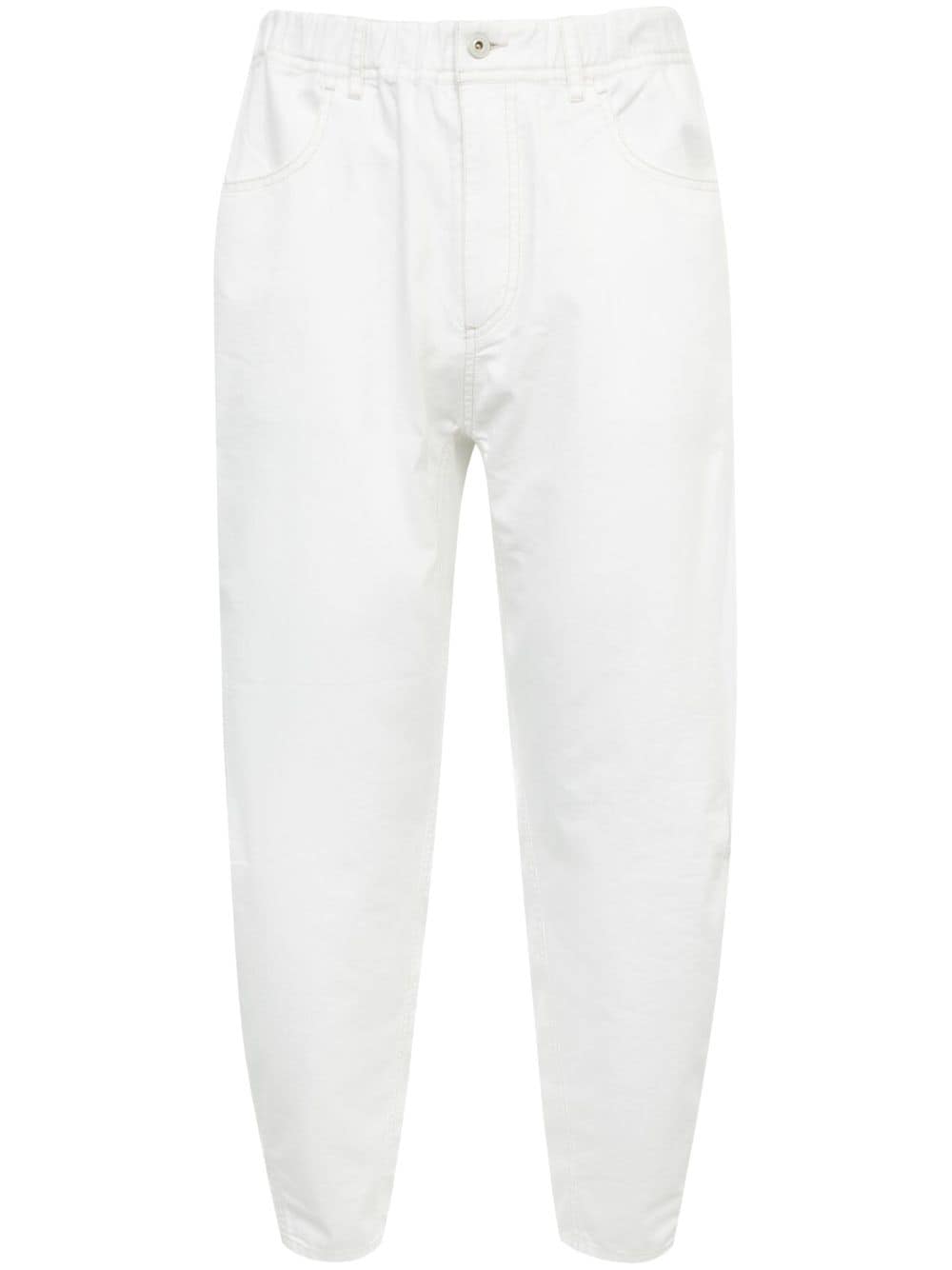 And Wander Dry Easy Wide-leg Jeans In White