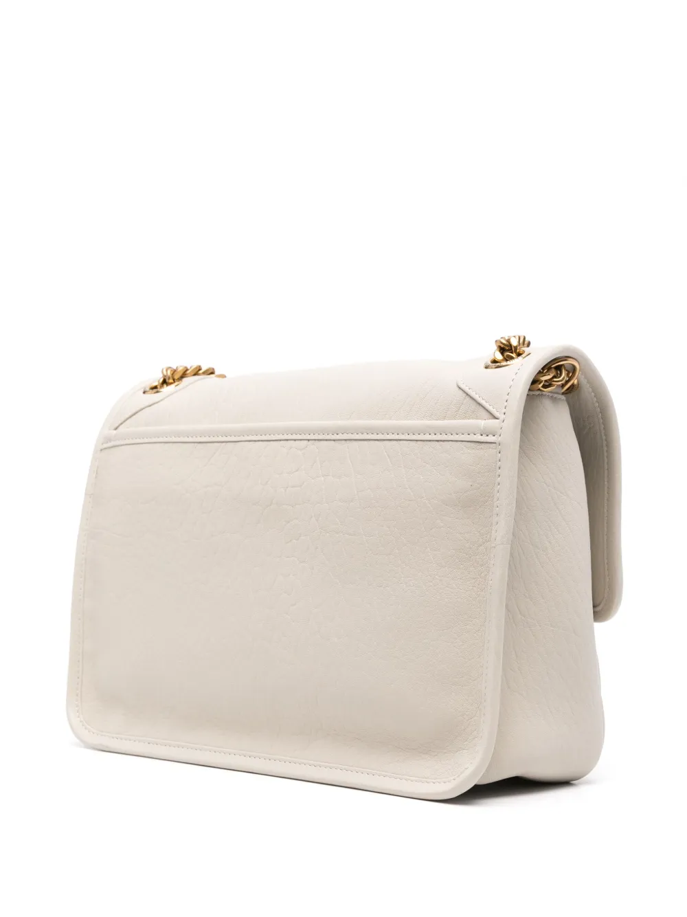 Saint Laurent Niki medium schoudertas Beige
