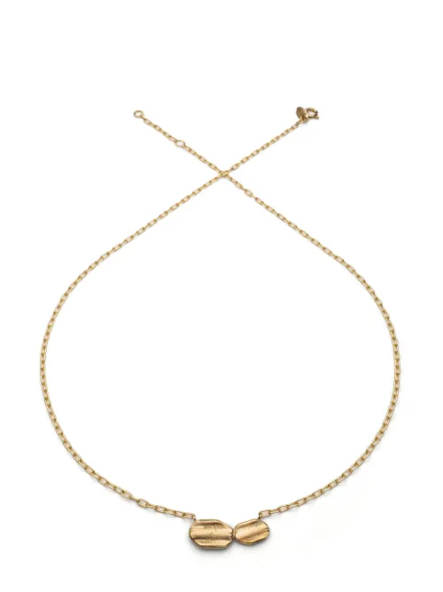 Kt yellow gold Immortelle chain necklace - Yannis Sergakis - Modalova