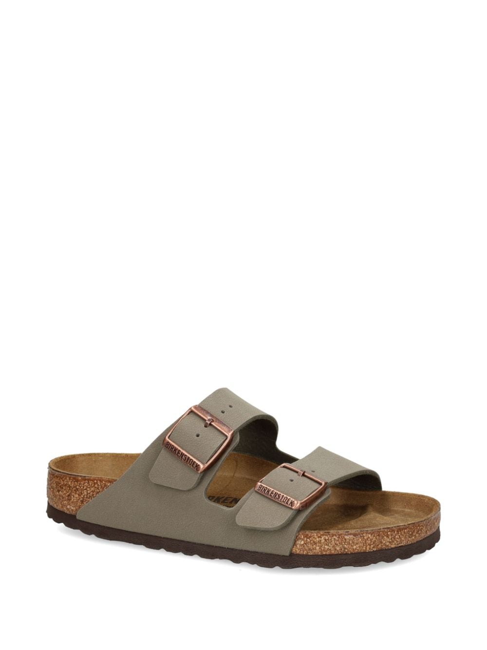 Birkenstock Arizona sandalen met dubbele gesp - Grijs