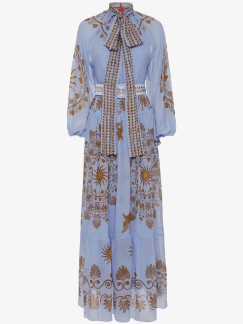 La DoubleJ vestido de seda Athena
