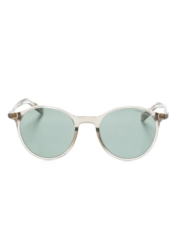 Lunette de soleil ronde transparente on sale