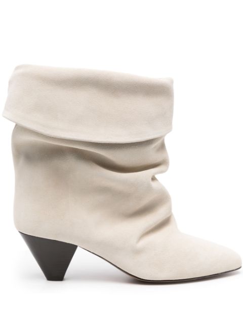 ISABEL MARANT Ryska 55mm suede ankle boots Women