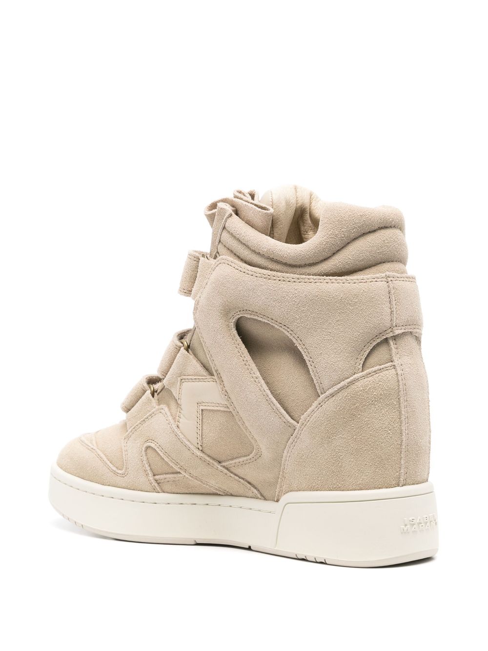 Shop Isabel Marant 50mm Im3 Sneakers In Brown