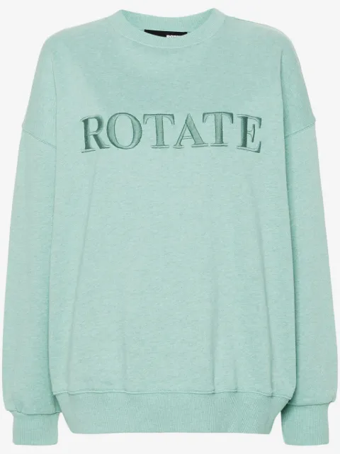 ROTATE BIRGER CHRISTENSEN sudadera con logo bordado