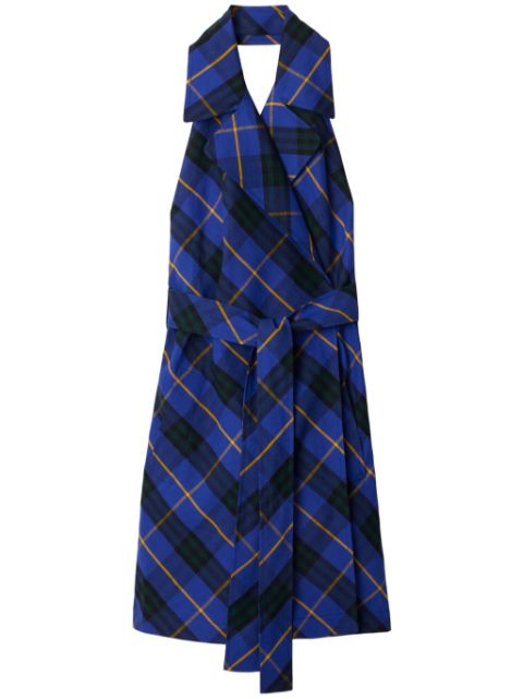 Burberry check linen dress Women