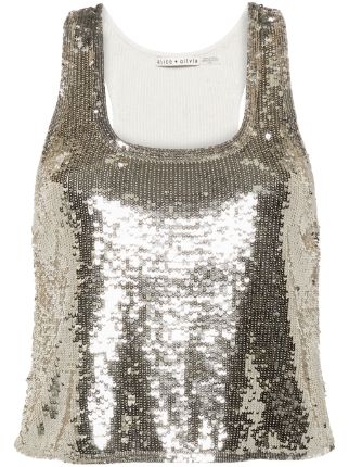 Alice buy and Olivia Sparkly Top