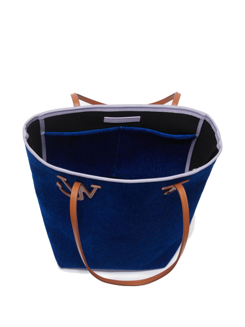 JW Anderson Shopper met contrasterende afwerking Blauw